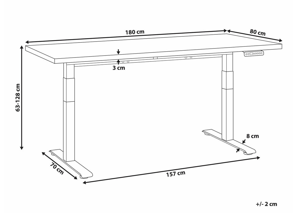 Reguliuojamo aukščio darbo stalas 554445