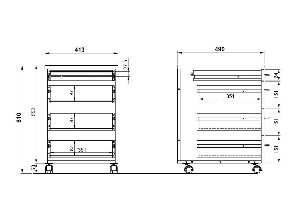 Stalčių blokas 226537
