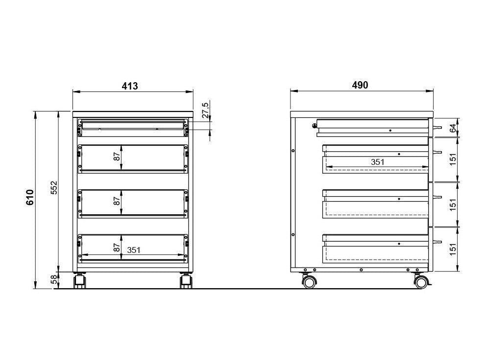Stalčių blokas 226537