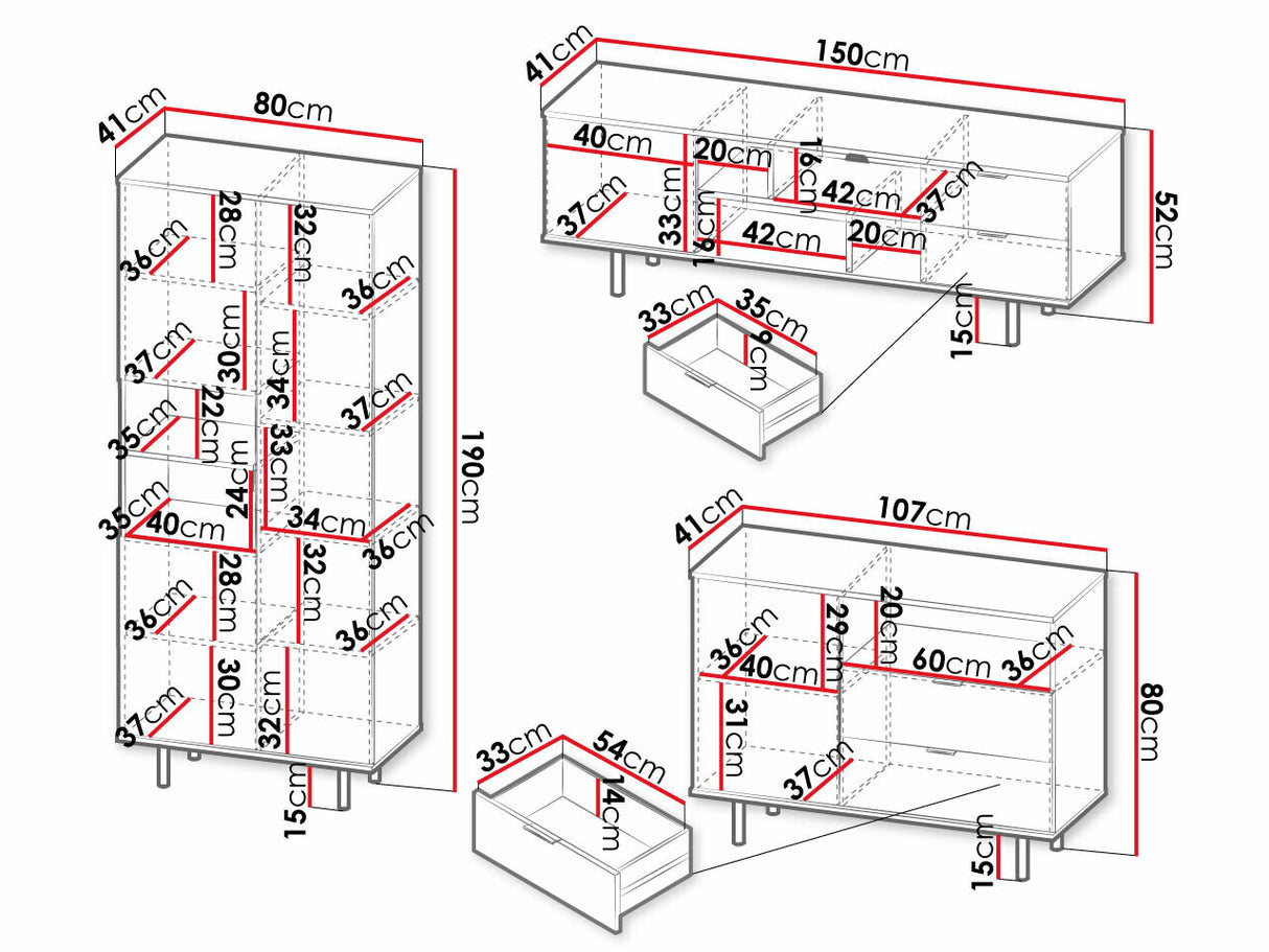 Svetainės komplektas 525227
