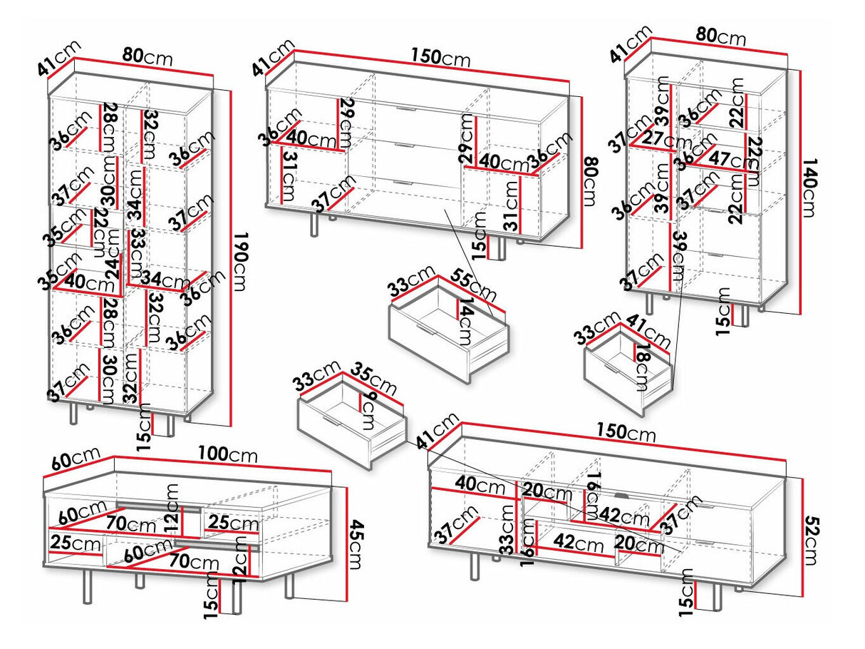 Svetainės komplektas 525224