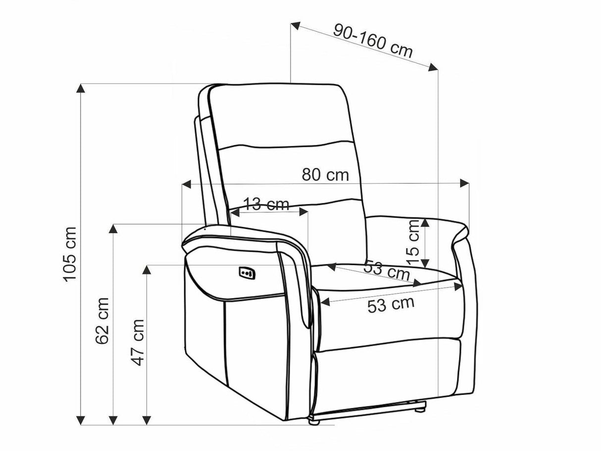 Fotelis reglaineris 555935