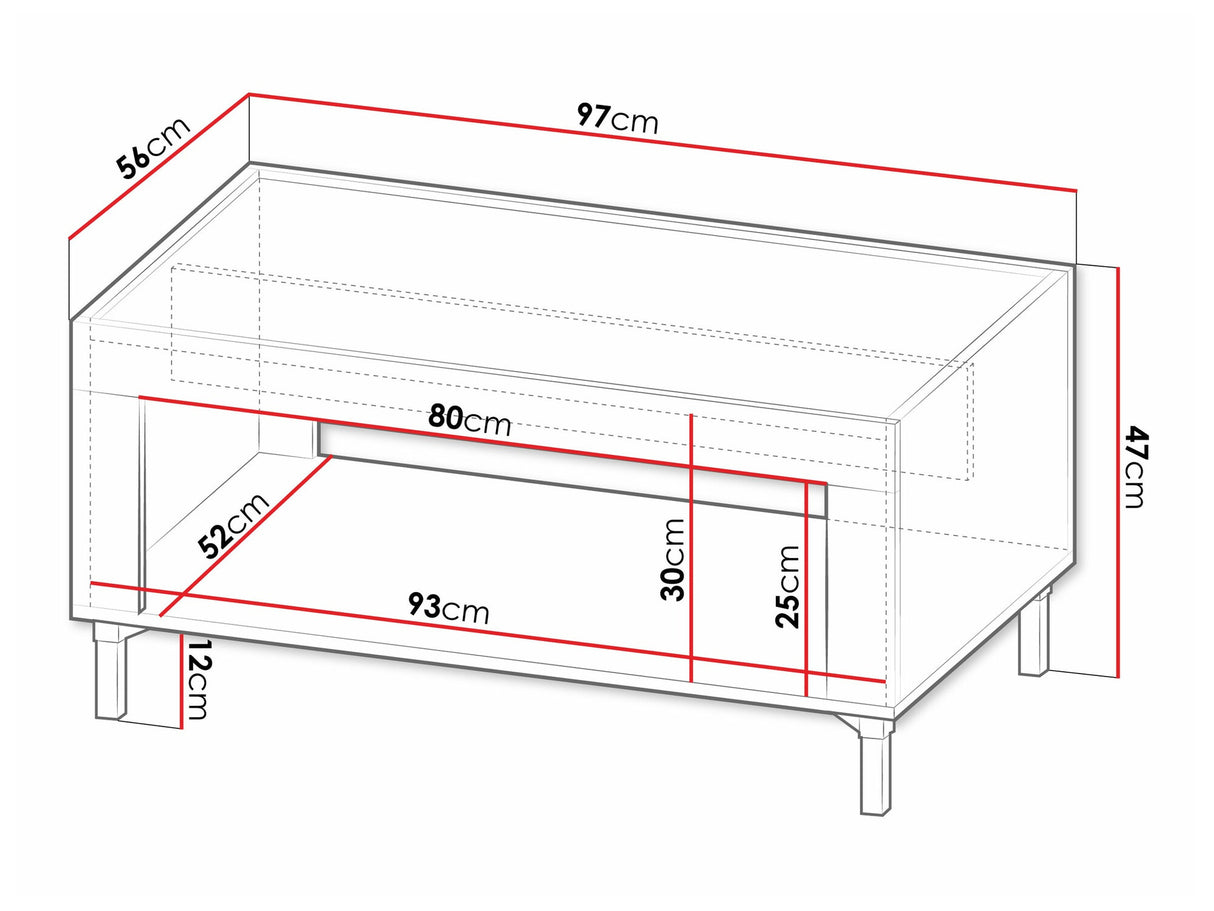Žurnalinis staliukas 551301