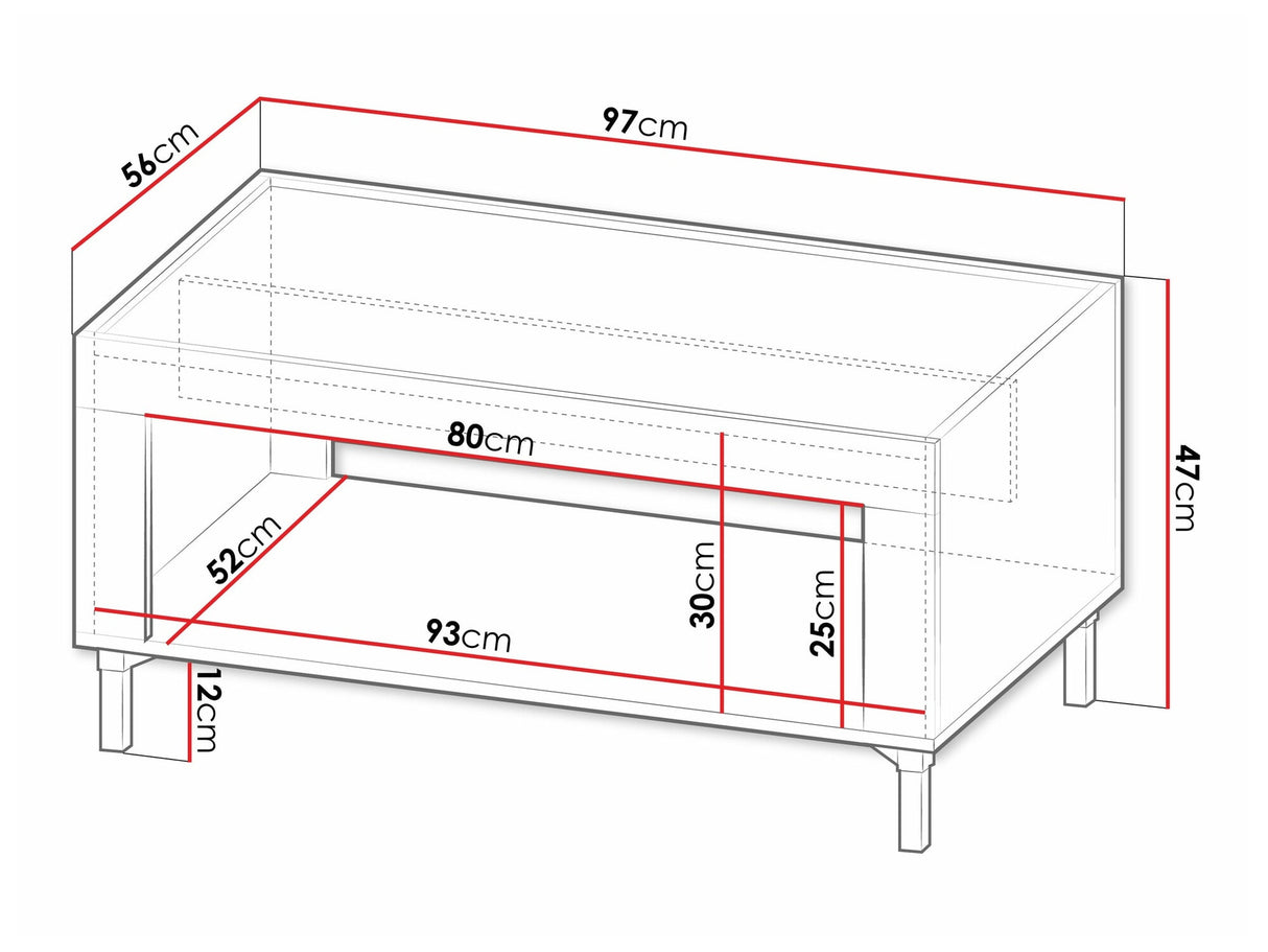Žurnalinis staliukas 551301