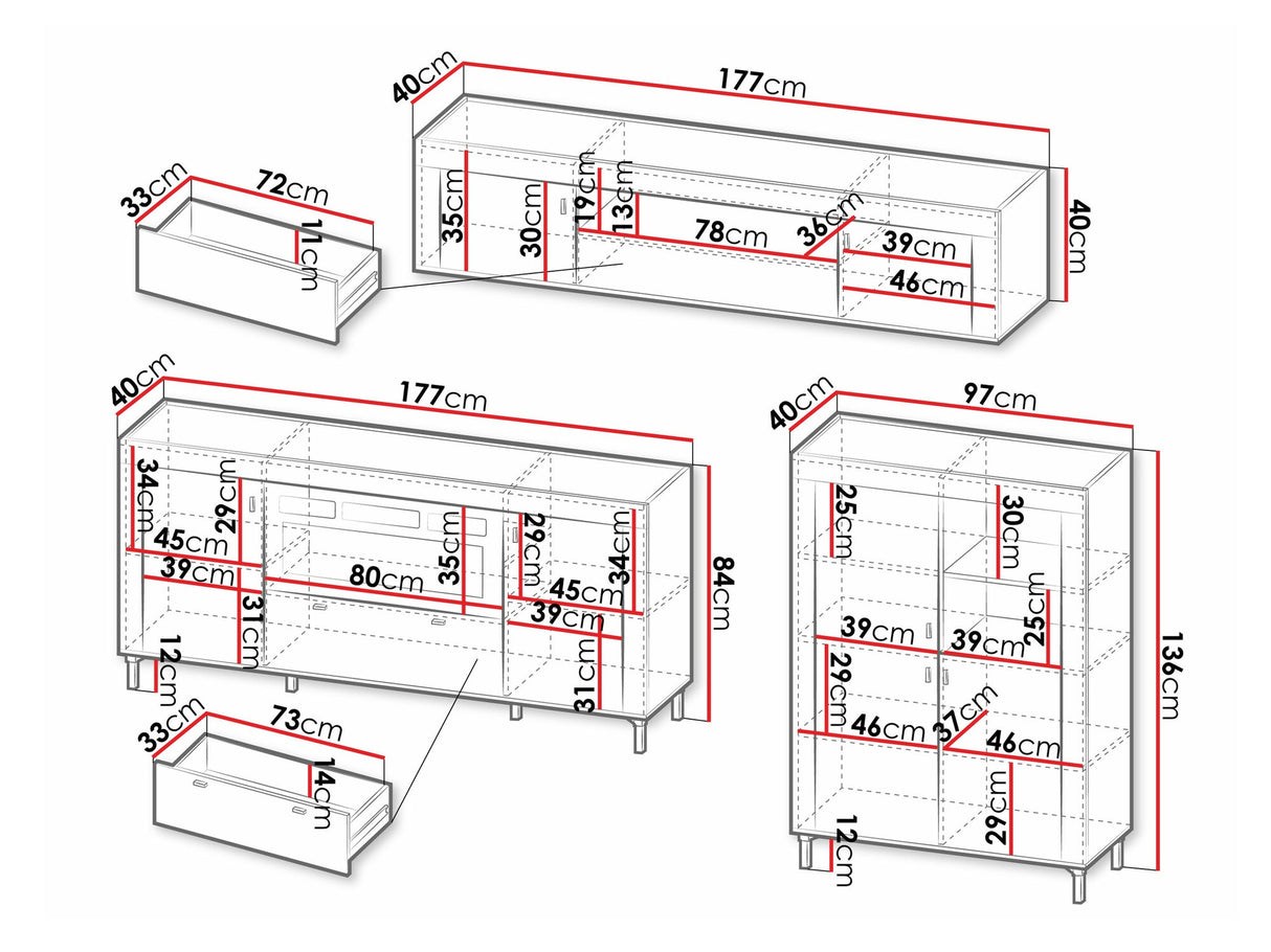 Svetainės komplektas 556025