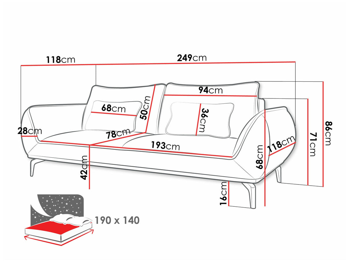 Sofa lova 558632