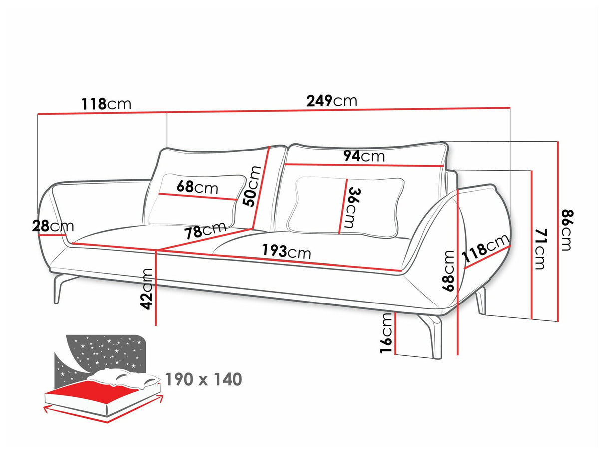Sofa lova 558632