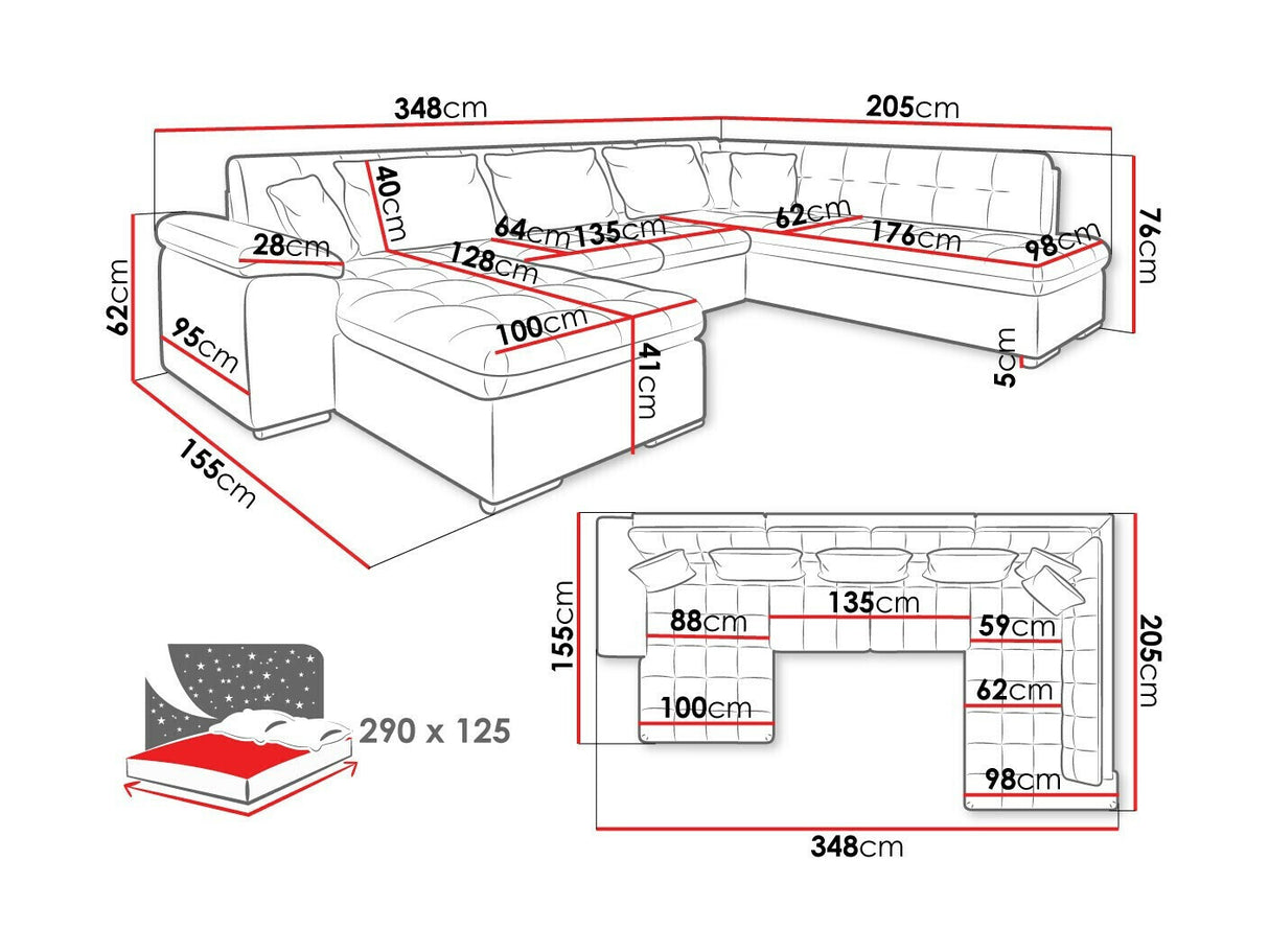 Minkštas kampas 45978