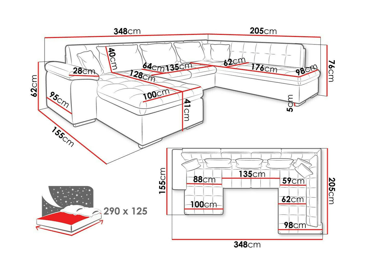 Minkštas kampas 45978