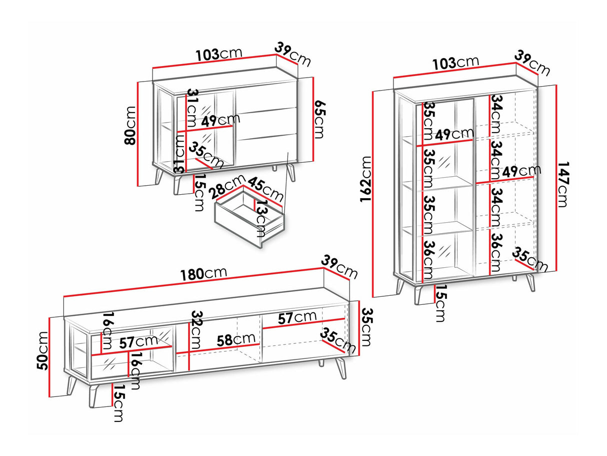 Svetainės komplektas 561892