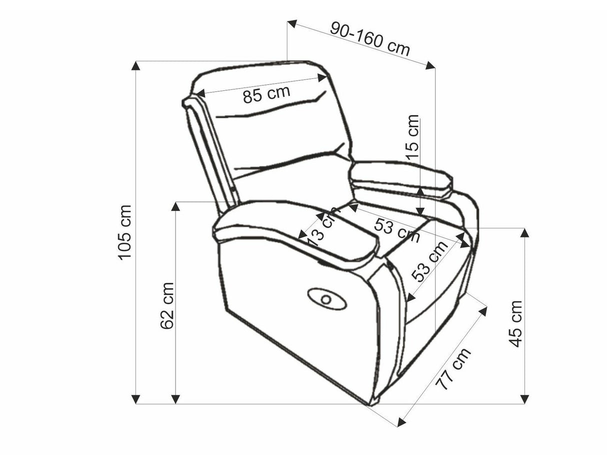 Fotelis reglaineris 562452