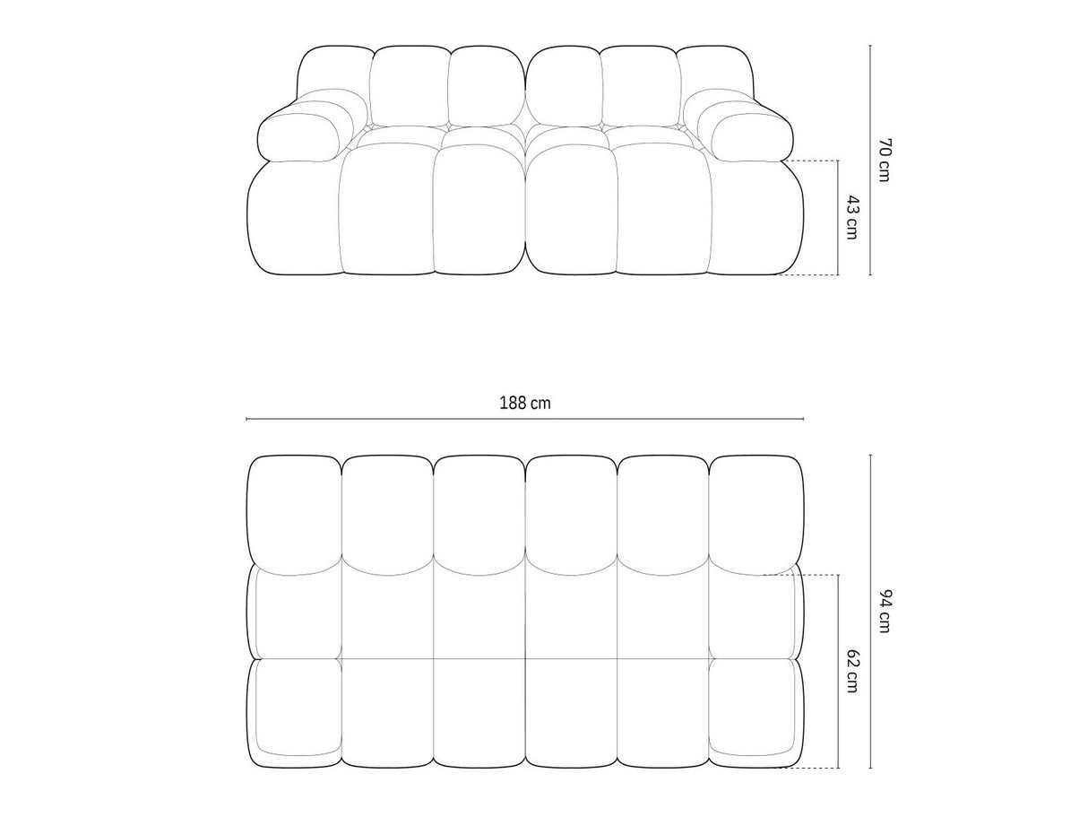 Modulinė sofa 539689
