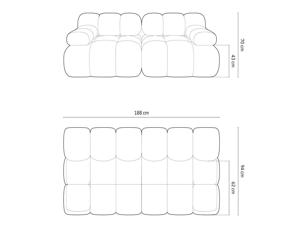 Modulinė sofa 539689