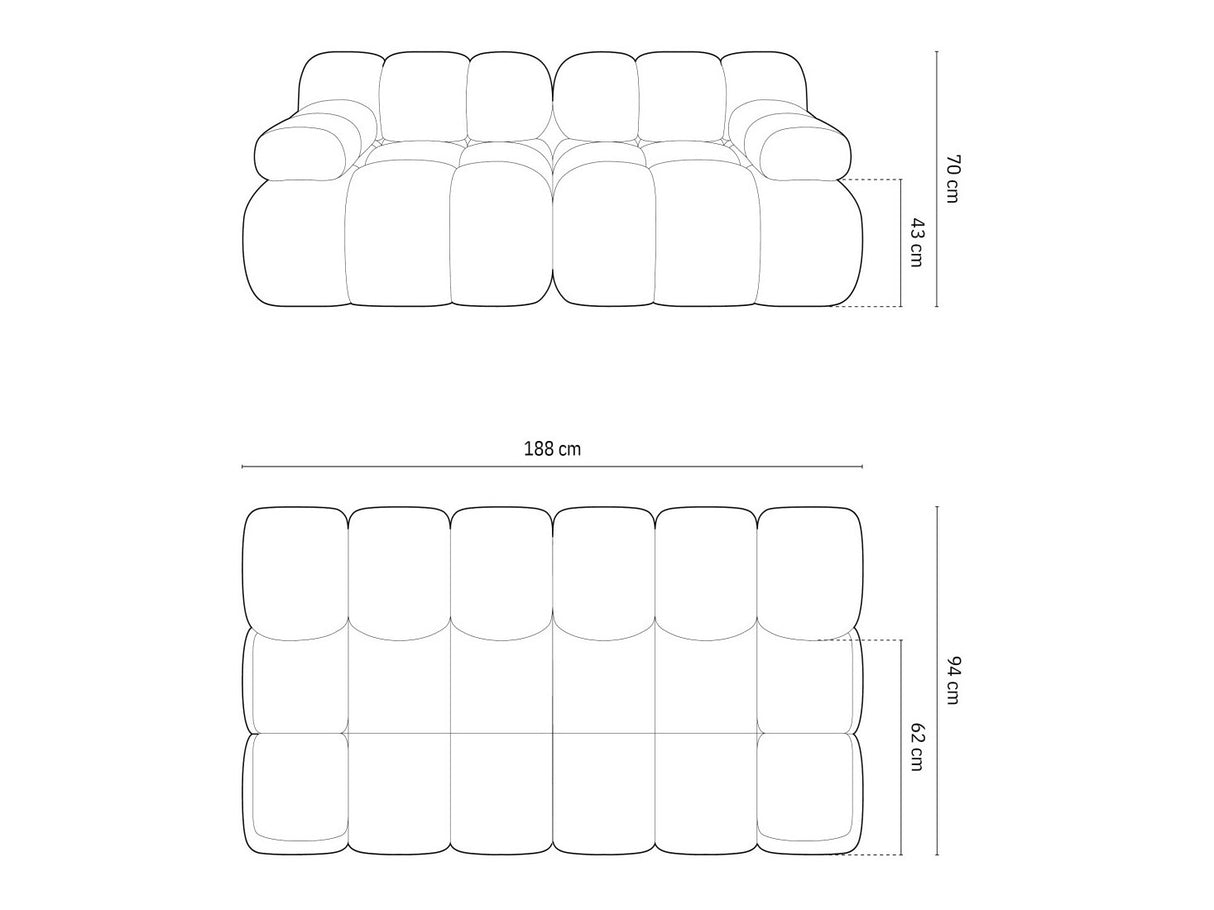 Modulinė sofa 539689