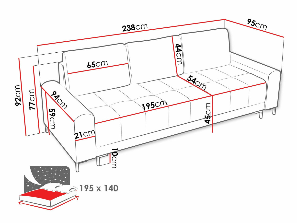 Sofa lova 561211