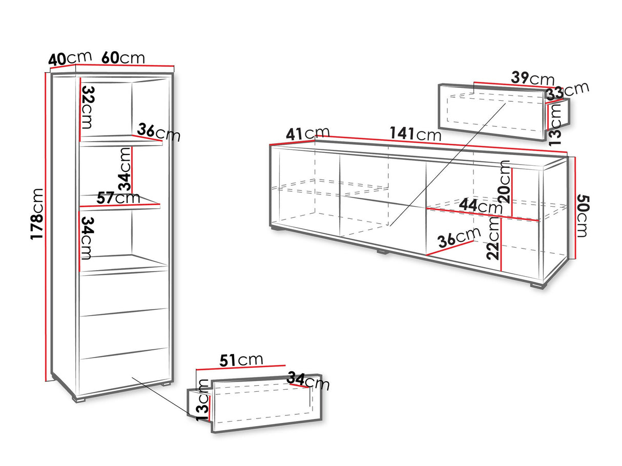 Svetainės komplektas 563749