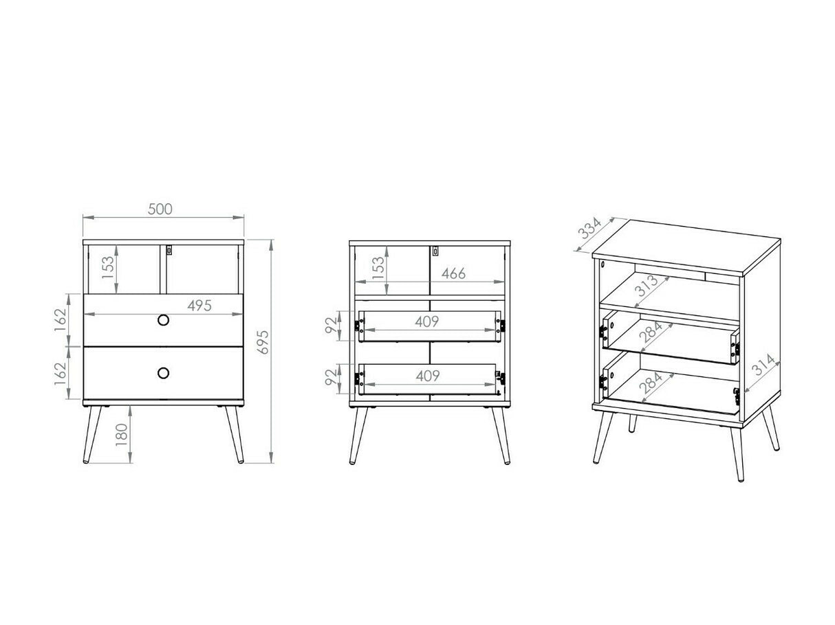 Naktinis staliukas 563828