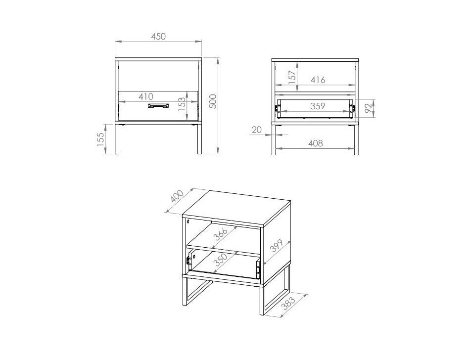 Naktinis staliukas 505353 3795363