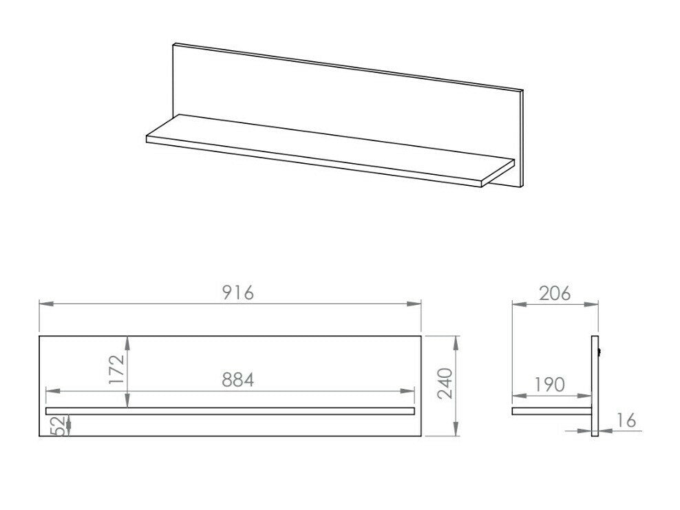 Pakabinama lentyna 505410 3795373