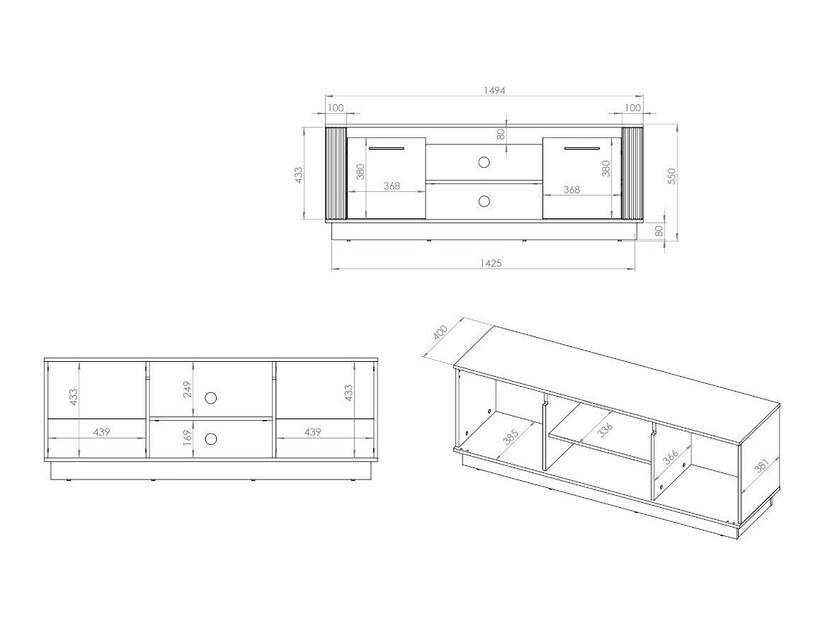 TV staliukas 564245