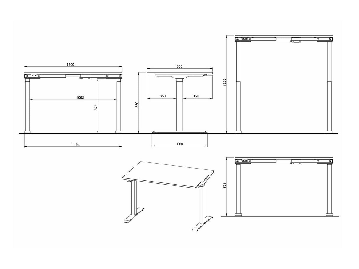 Reguliuojamo aukščio darbo stalas 555273 3799432