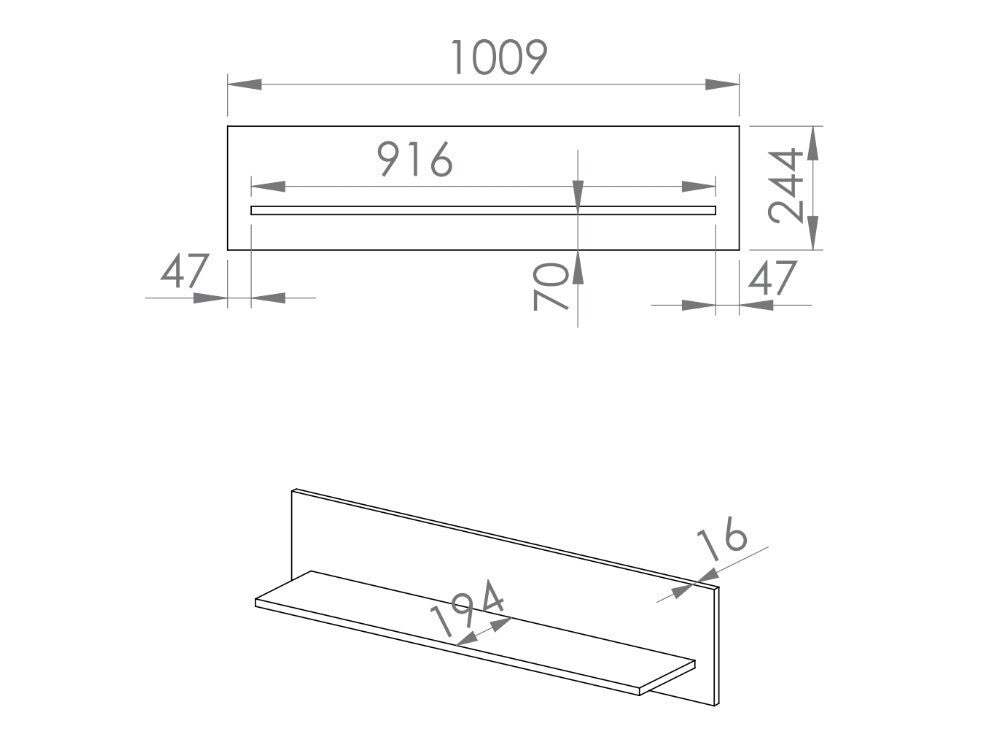 Pakabinama lentyna 564667