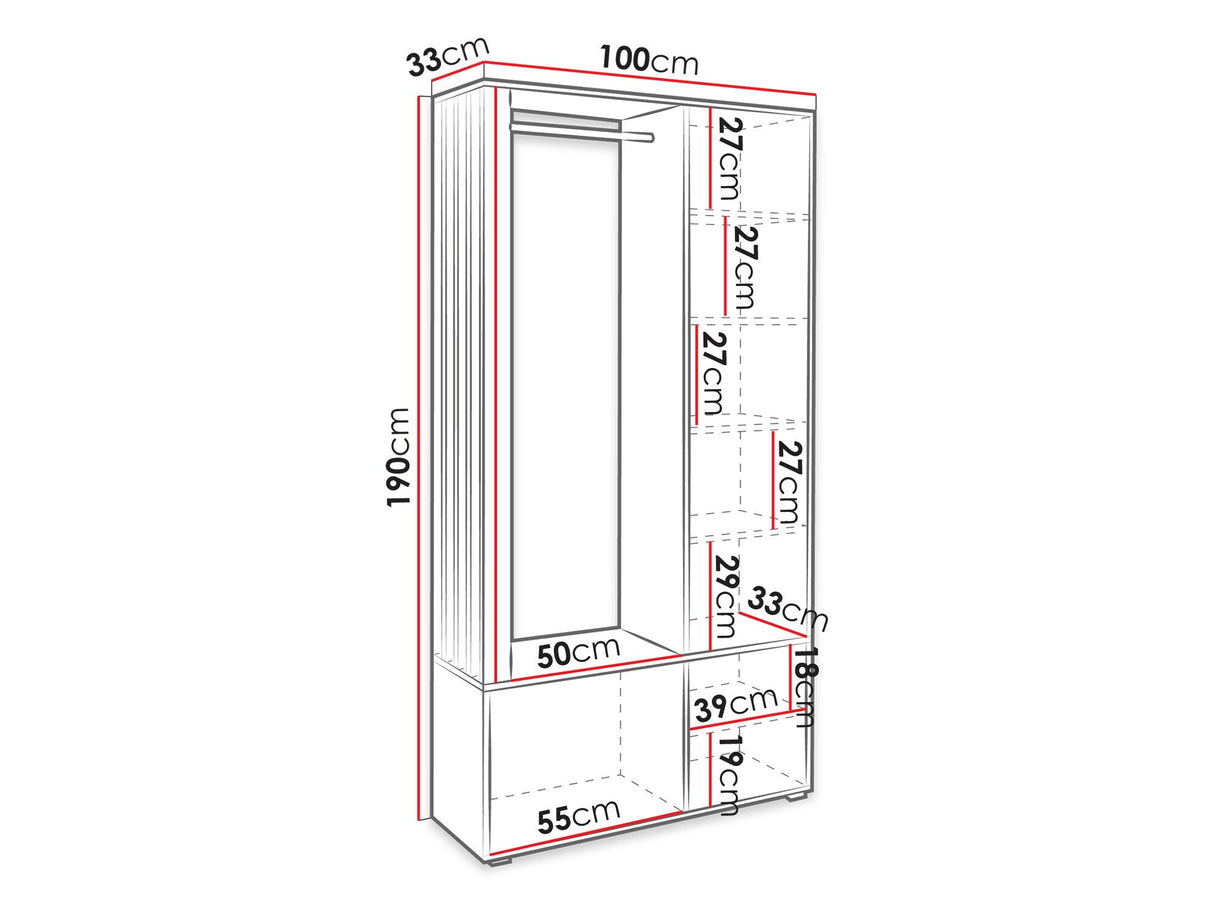 Prieškambario komplektas 473121