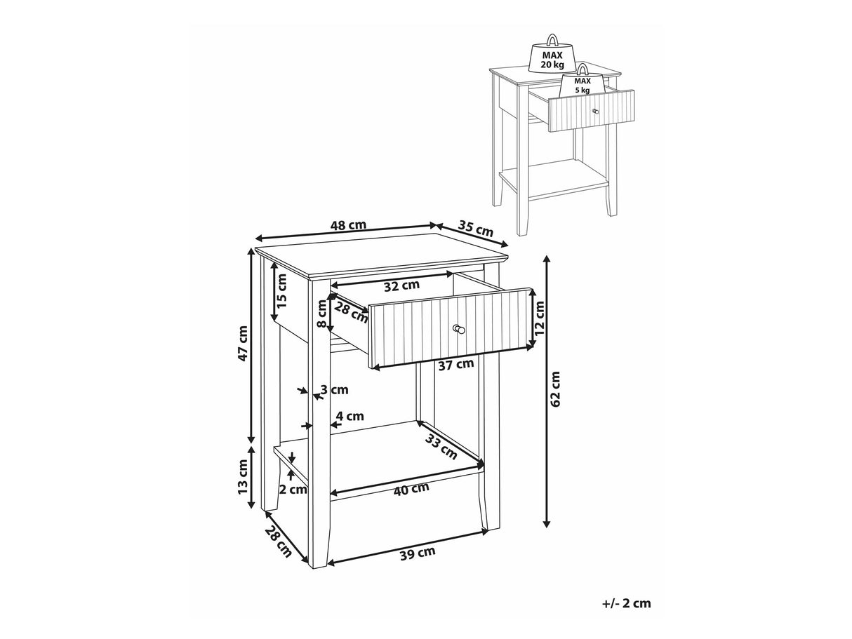 Naktinis staliukas 568313