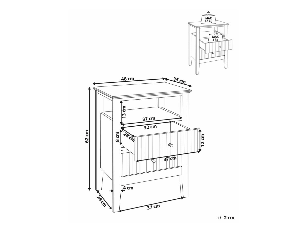 Naktinis staliukas 568318