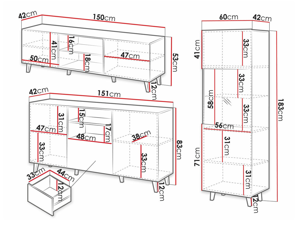 Svetainės komplektas 568739