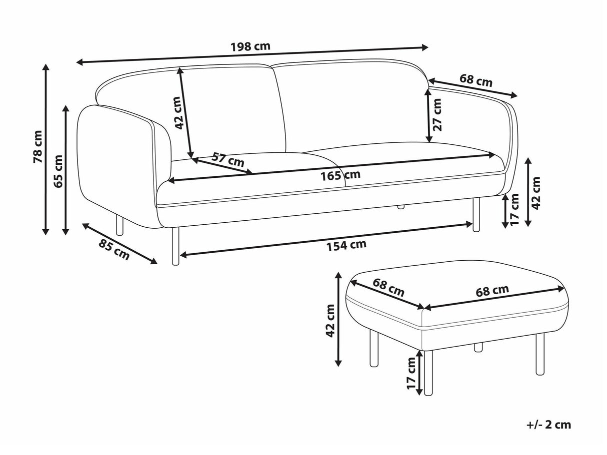 Minkštų baldų komplektas 569897