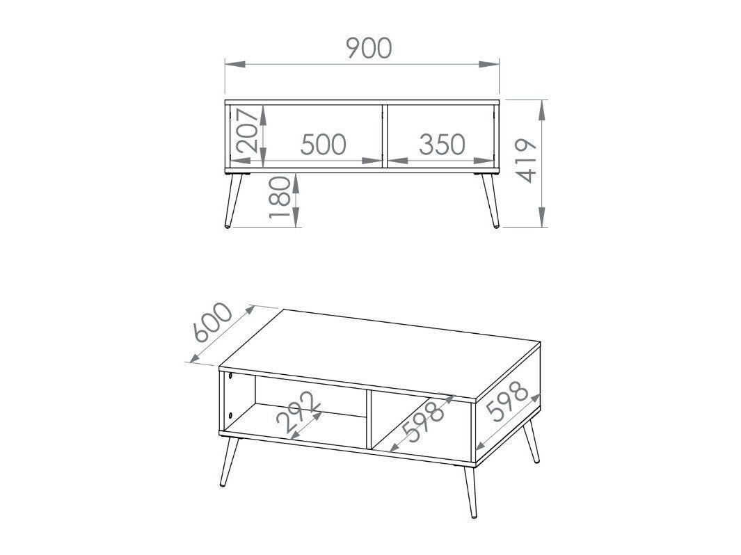 Žurnalinis staliukas 570188