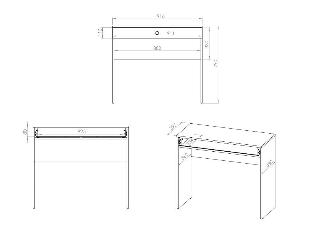 Makiažo staliukas 570198