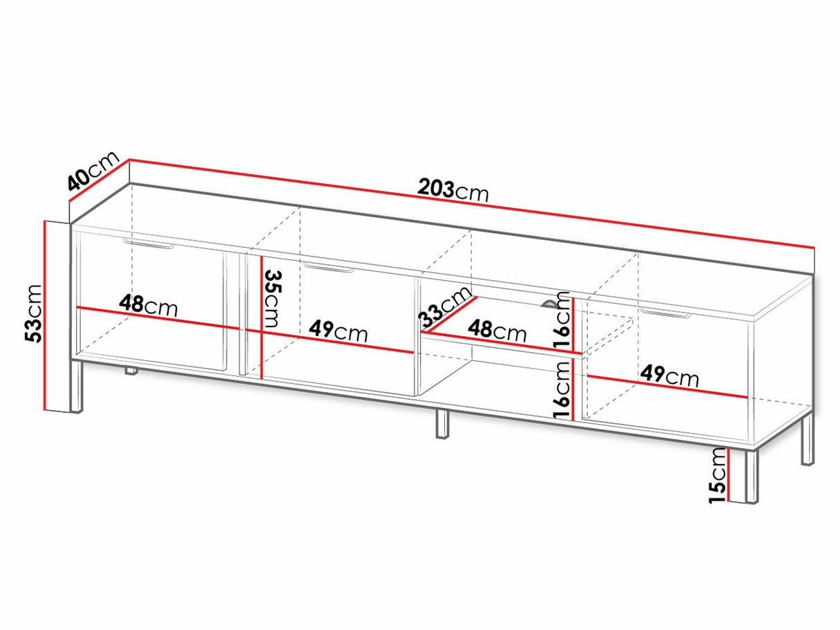 TV staliukas 491145 3853491