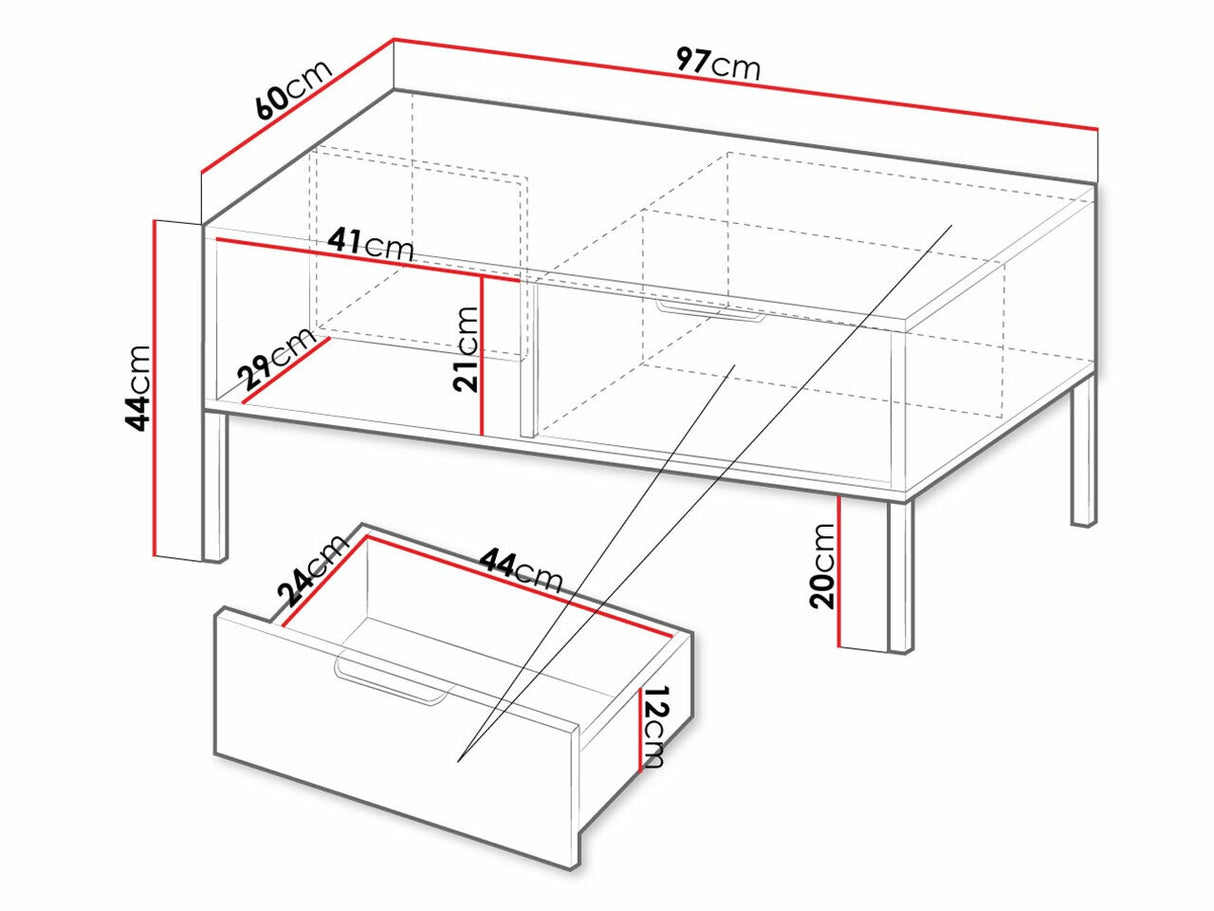 Žurnalinis staliukas 491153 3853505
