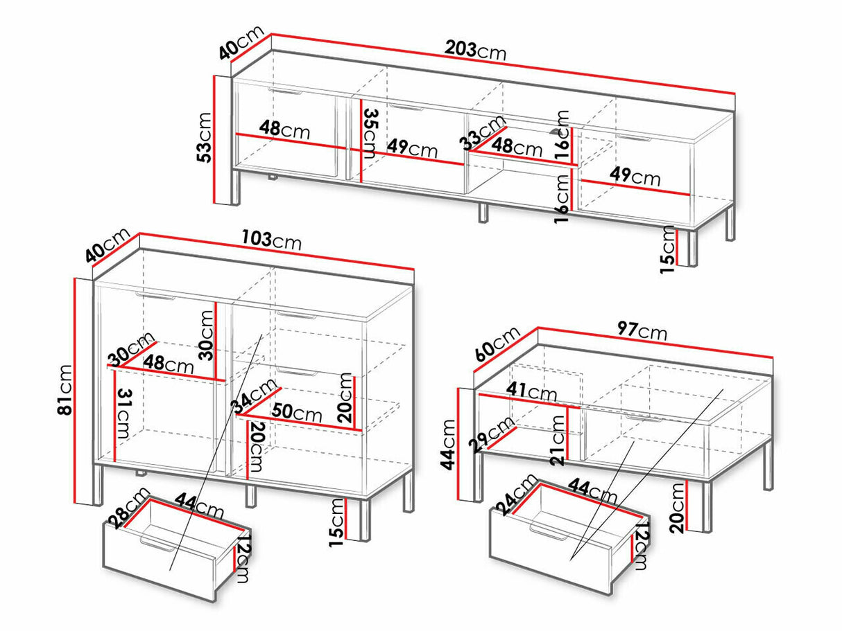Svetainės komplektas 491158 3853560