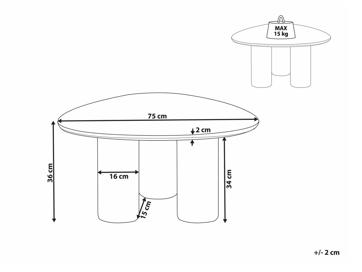 Žurnalinis staliukas 570580