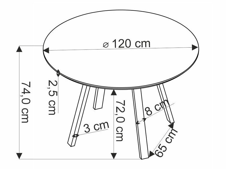 Valgomojo komplektas 571275