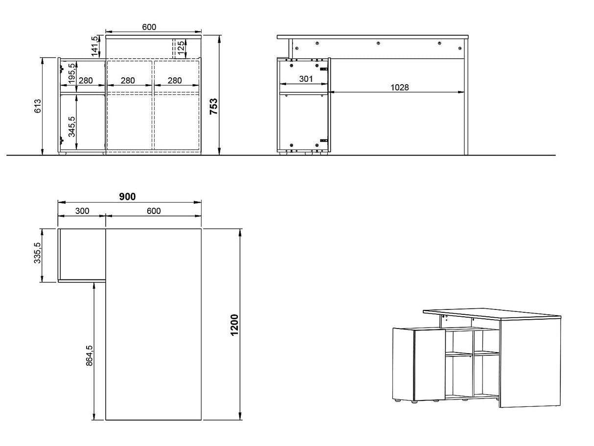 Biuro komplektas 571374
