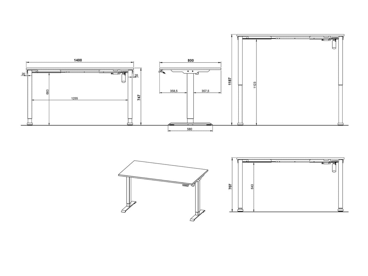 Biuro komplektas 571567