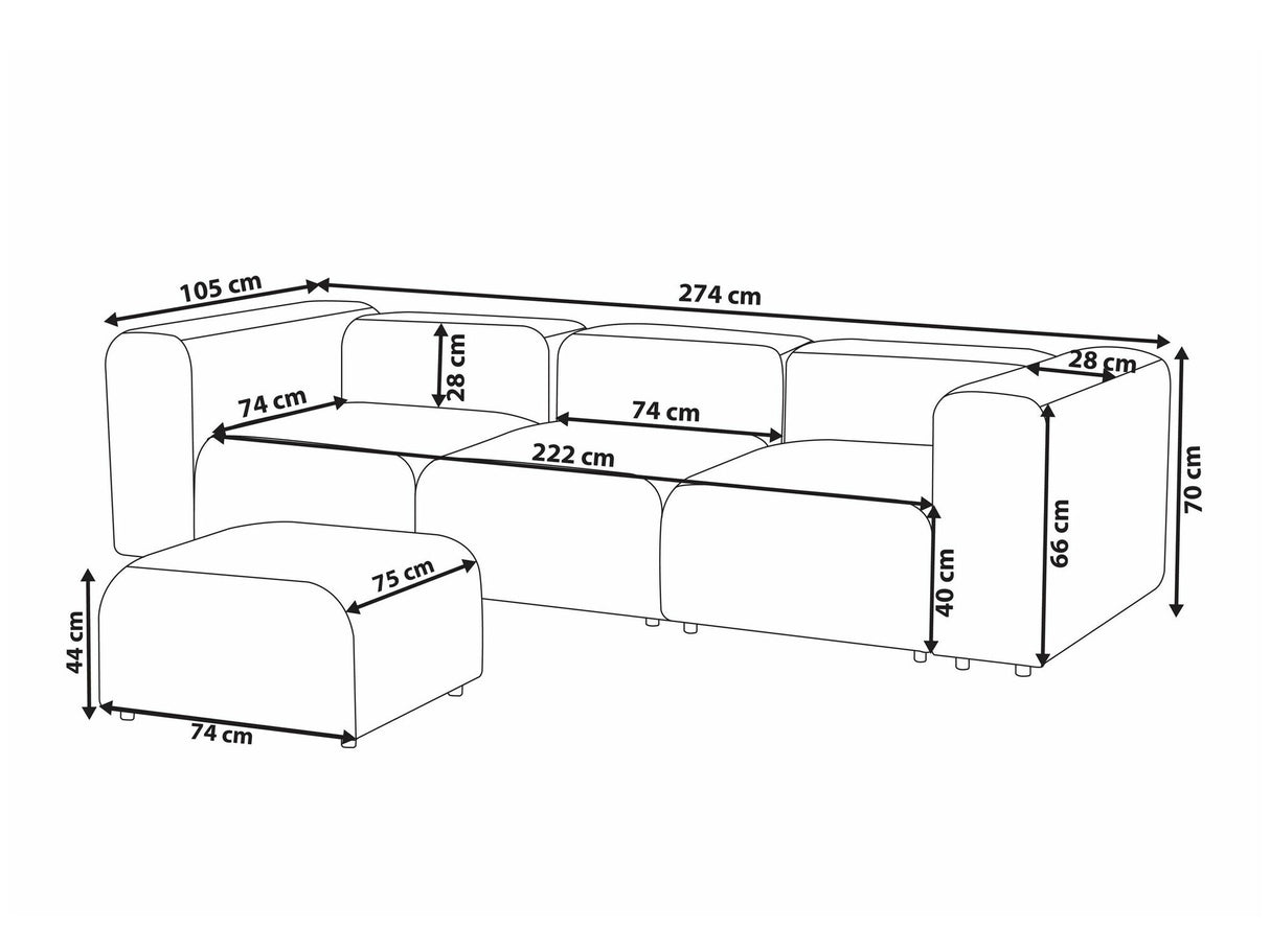 Modulinė sofa 573500