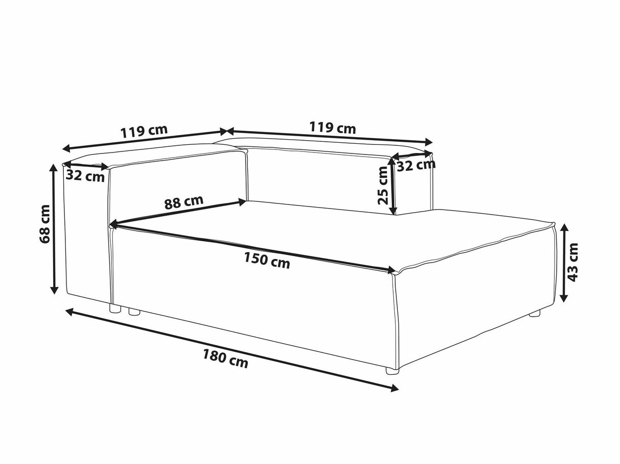 Modulinė sėdimoji dalis 574291