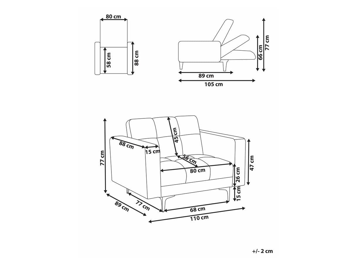 Fotelis 571660