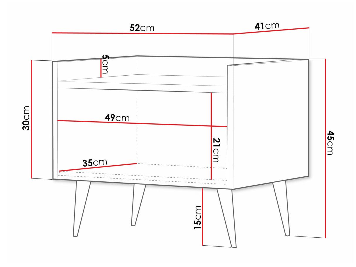 Naktinis staliukas 575947