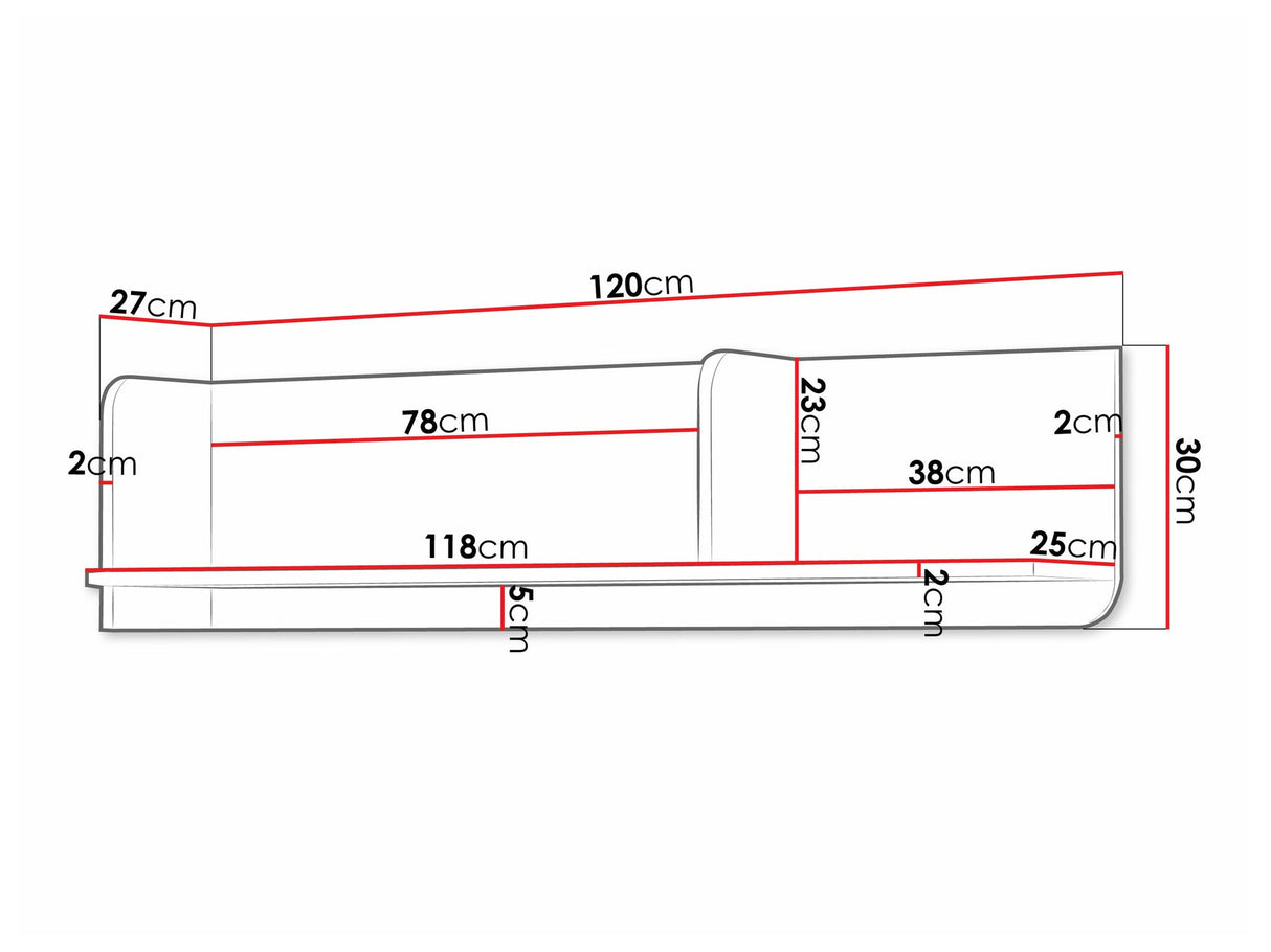 Pakabinama lentyna 576371