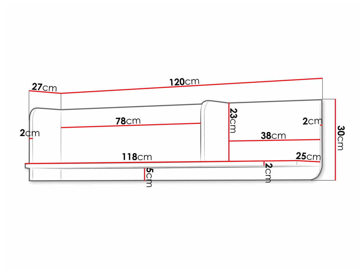 Pakabinama lentyna 576371
