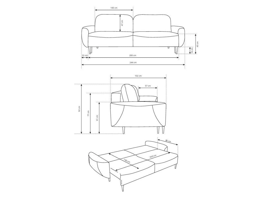 Sofa lova 576405