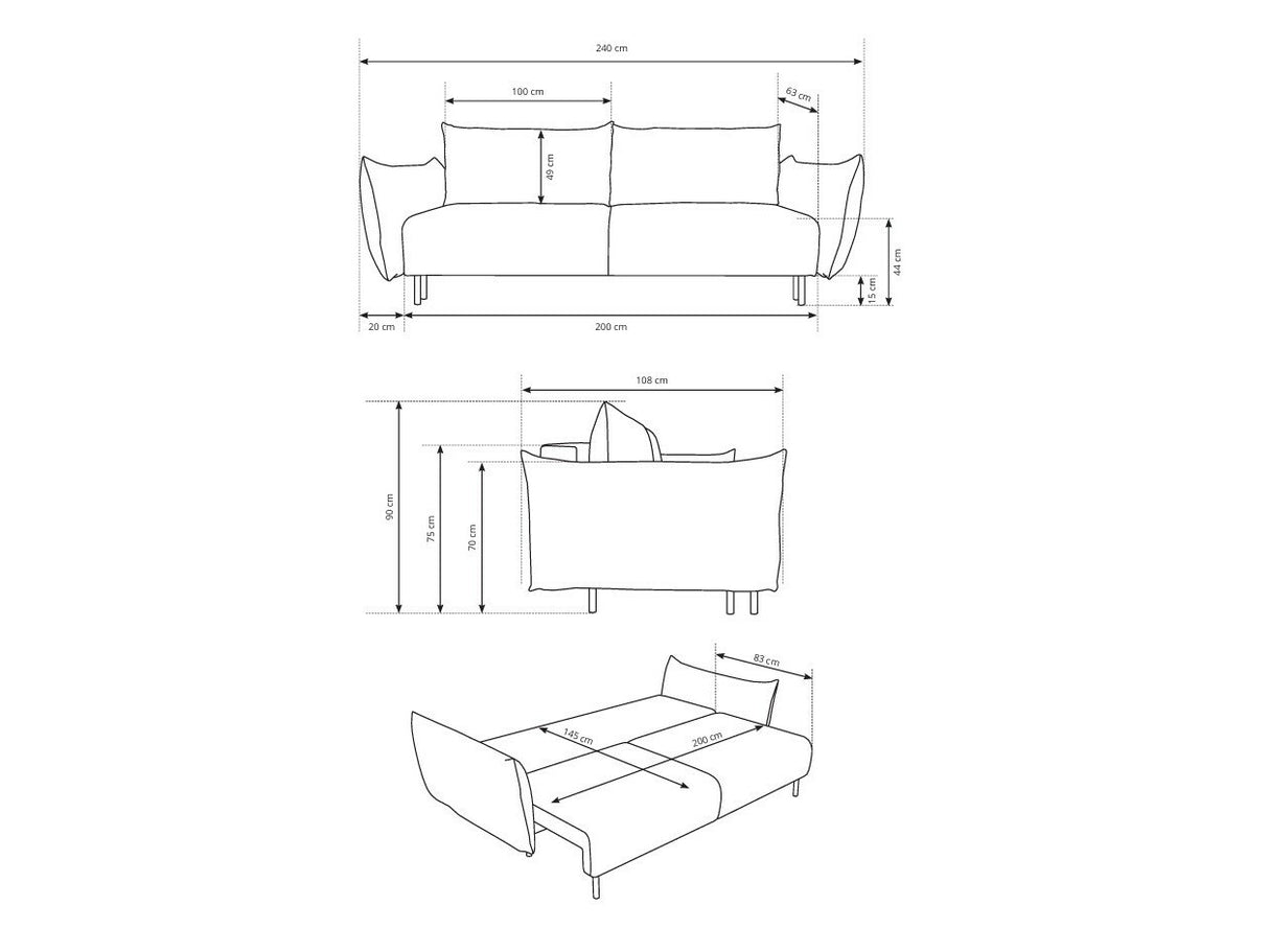 Sofa lova 486436