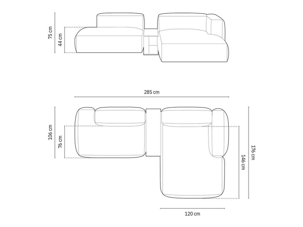 Modulinis minkštas kampas 579940