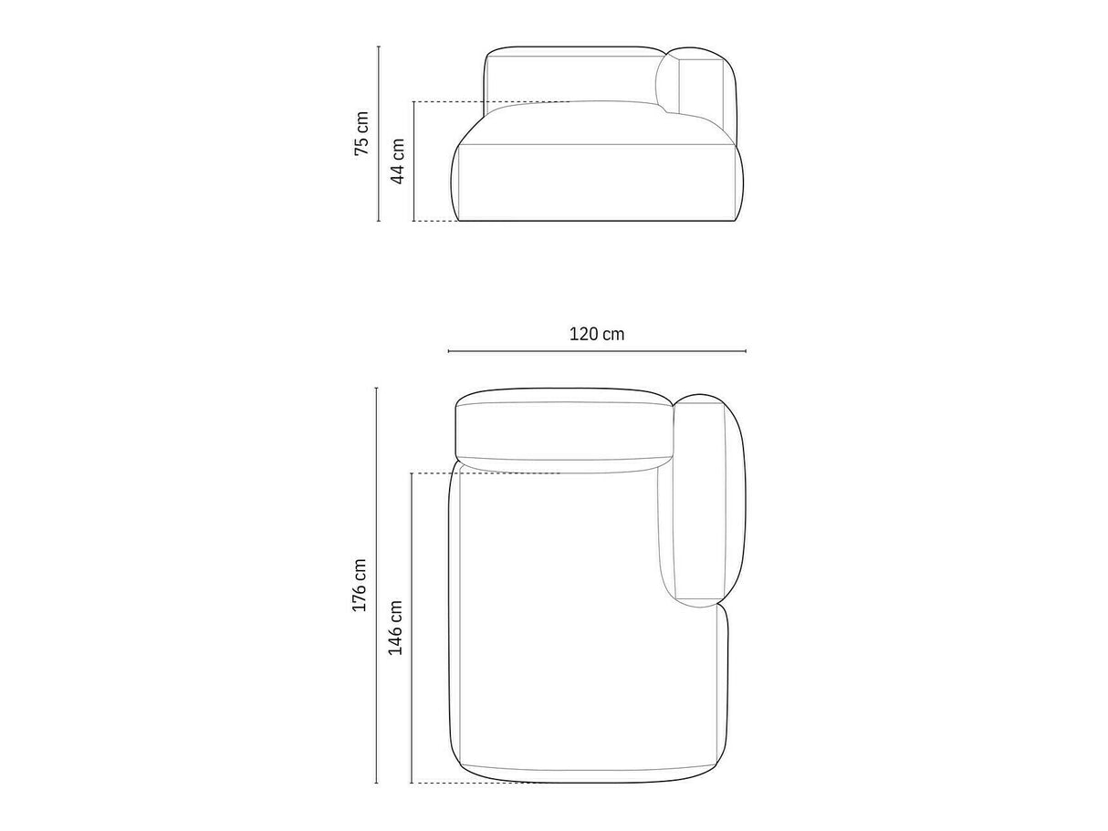 Modulinis fotelis 580072